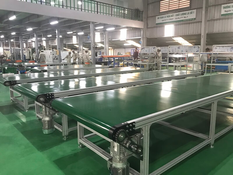 băng tải pvc