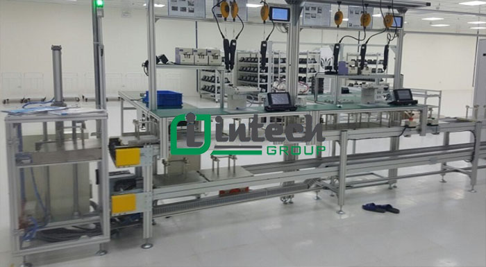 Băng tải Pallet được cung cấp bởi Intech