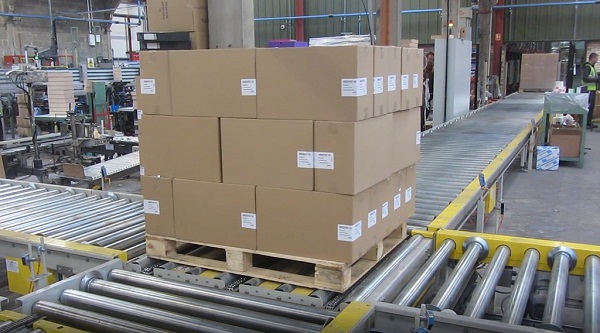 Băng tải pallet